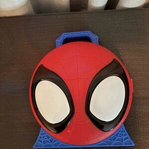 Spiderman Red and Blue Toy Case